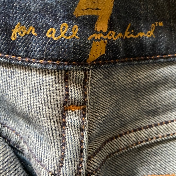 7 for All Mankind denim jeans size 27 - Picture 5 of 6